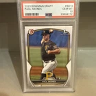 🔥 2023 Bowman Draft Paul Skenes 1st Bowman RC PSA 10 GEM Mint 🔥 Pirates