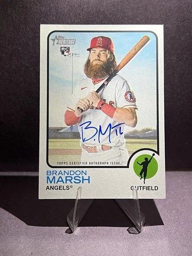 2022 Topps Brandon Marsh RAW
