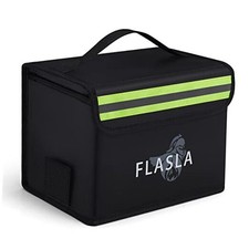 Fireproof Explosionproof Lipo Bag with Charge Port - Large 8.6 x 6.7 x 5.9inch