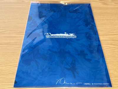 Amano Yoshitaka Final Fantasy A4 Clear File Used | eBay