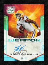 2021 Leaf Ultimate Draft Platinum Spectrum 16/30 Terrace Marshall Jr Auto 1q7k