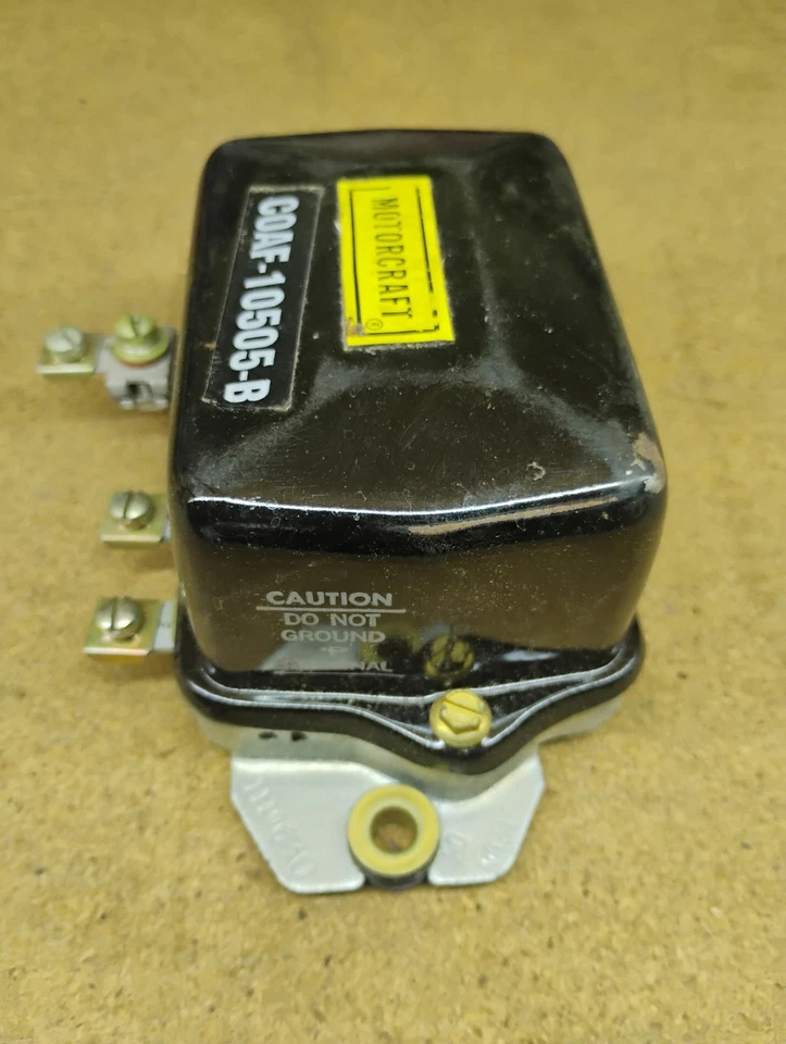 Regulador de tensão Motorcraft 1119630 GR21 NOVO NA CAIXA fabricado nos EUA C0AF-10505-B - Imagem 2 de 4