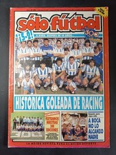 SOLO FOOTBALL HISTORICA GOLEADA DE RACING Magazine No. 300 (1991) Boca