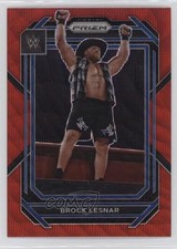 2023 Panini Prizm WWE Ruby Wave Prizm Brock Lesnar #151 0b3