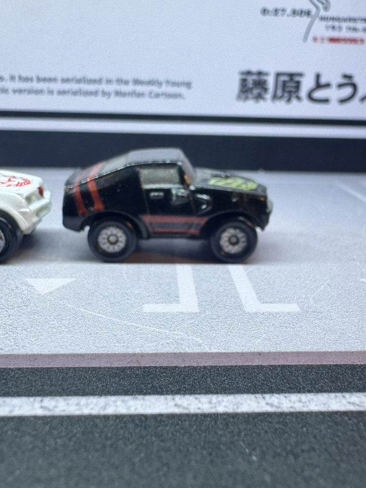 Lote De 4 Micro Máquinas Pontiac Firebird Trans Am T-Top 1987 De Colección Blanco/Rojo+ Foto 2 de 4