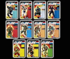 1984 - GI JOE **RESTORATION** Cardback Kits with bubble - **YOU CHOOSE**