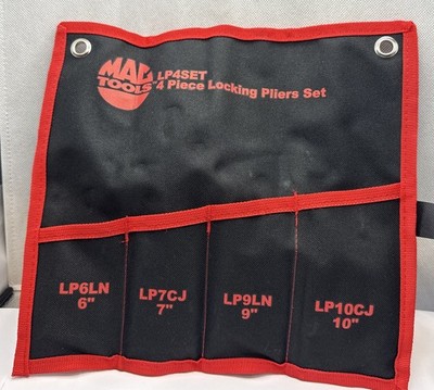 MAC TOOLS 4-teilige Feststellzangentasche KEINE WERKZEUGE KEIN WERKZEUG KEINE ZANGE NUR DIE TASCHE 