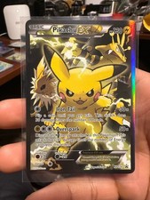 Pokémon Pikachu EX XY124 XY Black Star Promo Full Art NM on eBay