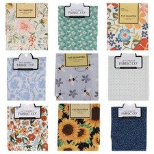 Fat Quarters Quilting 18"x 21" Floral Various Styles New