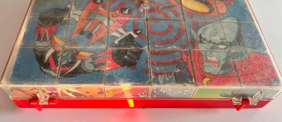 Goldrake Atlas Ufo robot puzzle cubi Clementoni vintage anni 80 Raro 24 Pezzi - Immagine 4 di 4