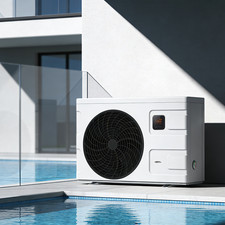 Pompe à chaleur piscine Alsavo INVERBOOST Elite 7,5 kW ~ 16,5 kW onduleur chauffage piscine WIFI