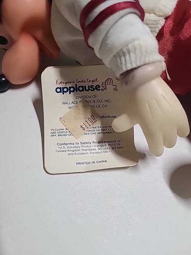 Disney Applause Dress-Ups Mickey Mouse Mouseketeer Doll With Tags (MM) - Picture 6 of 8