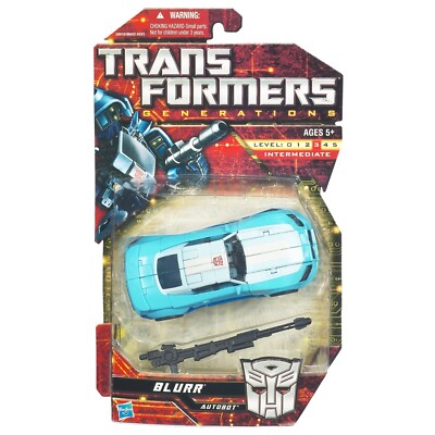 Transformers Generations IDW Blurr Complete Deluxe Class 2010