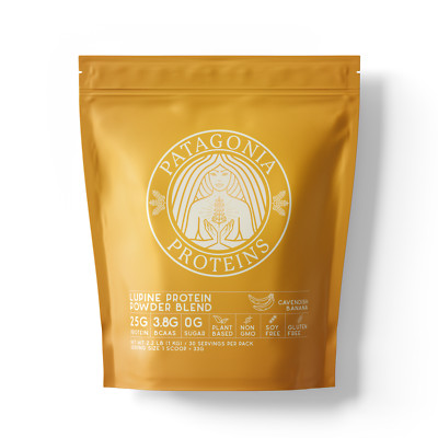 Lupine Protein Powder - Cavendish Banana (30 servings)