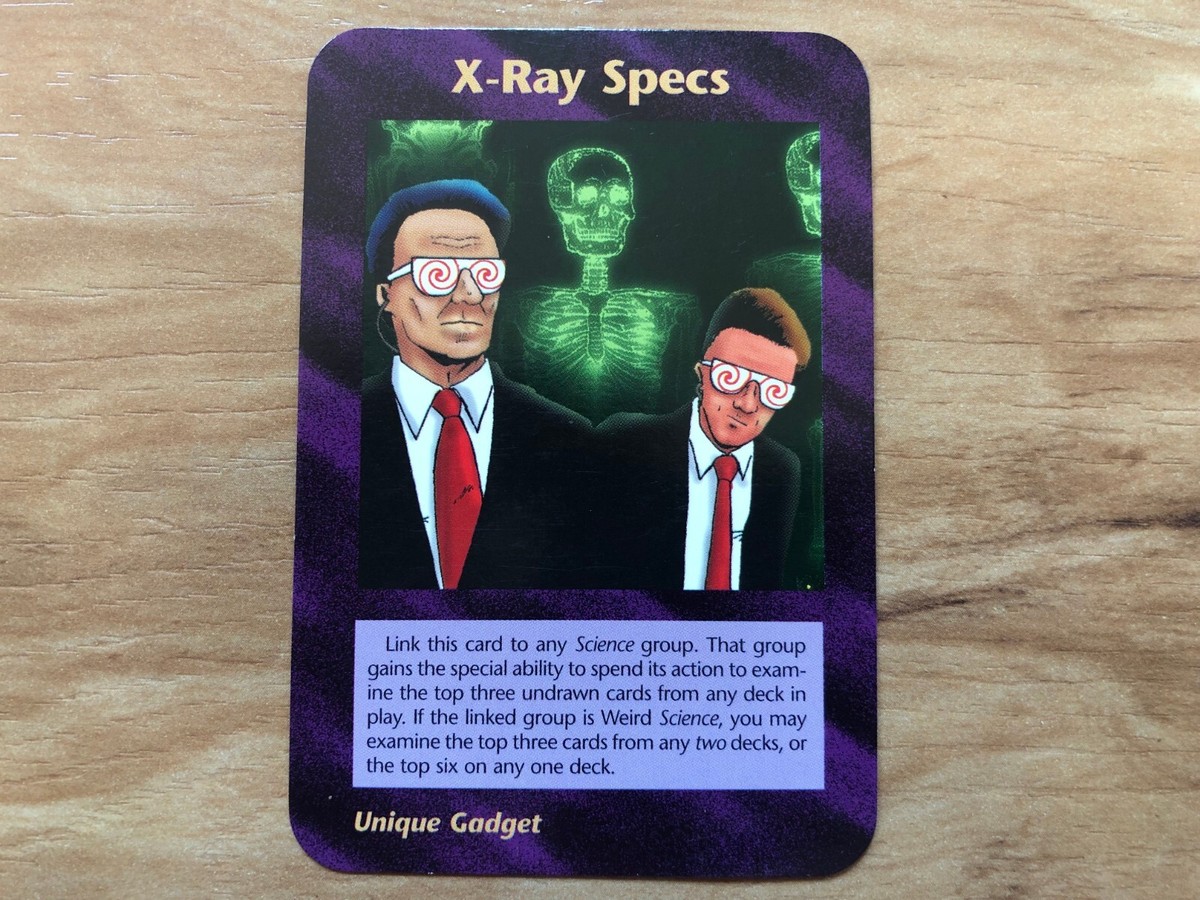 Illuminati New World Order Assassins INWO NWO SJ Games RARE X-Ray