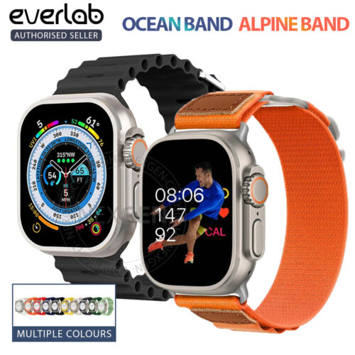 Alpine Trail Loop Strap Ocean Band For Apple Watch Ultra Series 9 8 7 6 5 4 3 2 - Picture 1 of 25