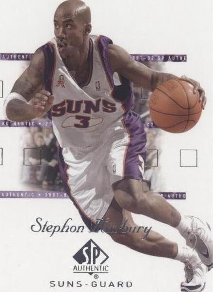 2001-02 SP Authentic - Stephon Marbury #67 - 1 of 2