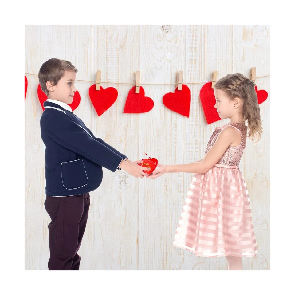 28 PIEZAS Tarjetas de Regalo de San Valentín con Juguete Squishy Kawaii Mochi, Brillan en la Oscuridad... Foto 2 de 4