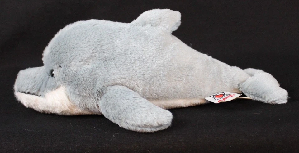 Webkinz Bottlenose Dolphin Plush HM220 Ganz Gray White No Code 11" - Image 3 of 4