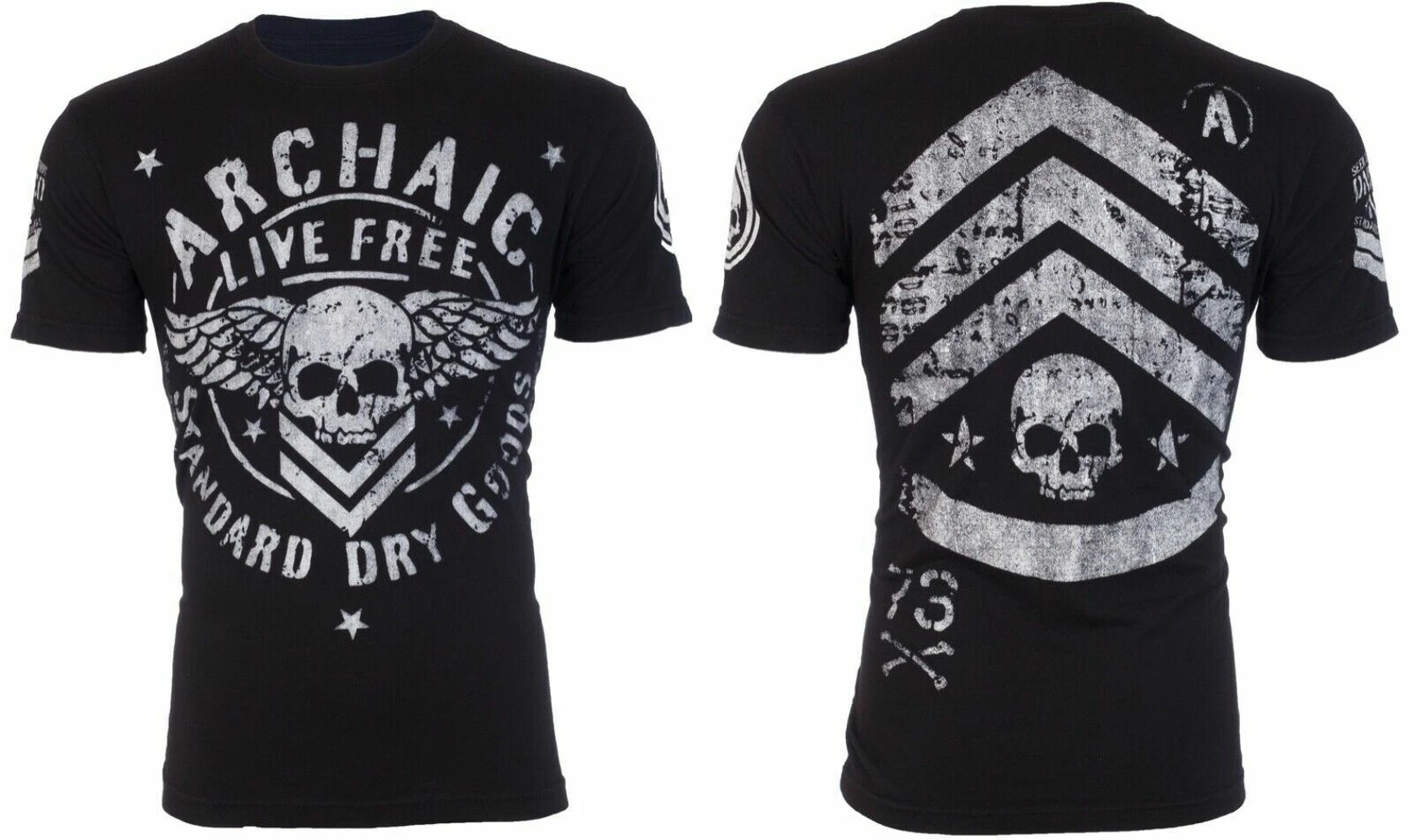 ARCHAIC by AFFLICTION Strong Crest Black White Regular Fit Men T-shirt S-3XL NWT
Opens in a new wind