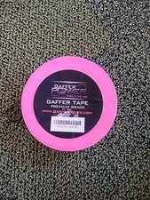 Gaffer Power Fl. Pink Fluorescent Gaffer Tape 2 inch x 30 yards MADE IN THE USA