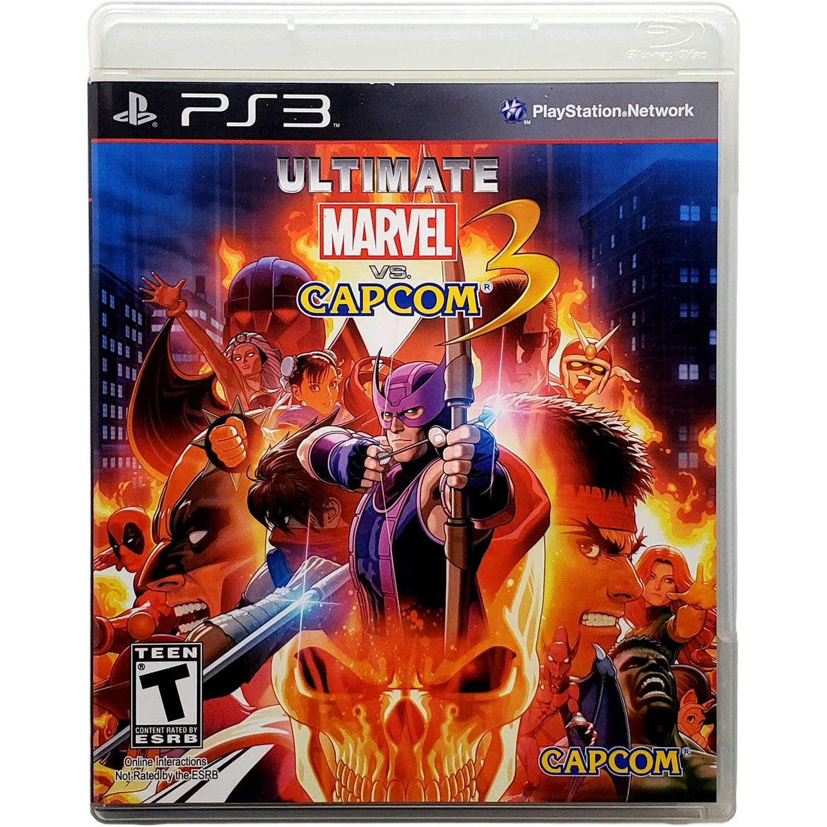 Ultimate Marvel vs. Capcom 3 Sony PlayStation 3 Video Games for
