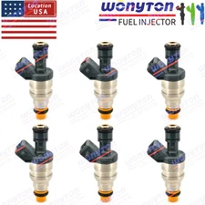 OEM Bosch Fuel Injectors Set (6) 0280155209 for 93-97 Mercedes-Benz 2.8 3.2 3.6