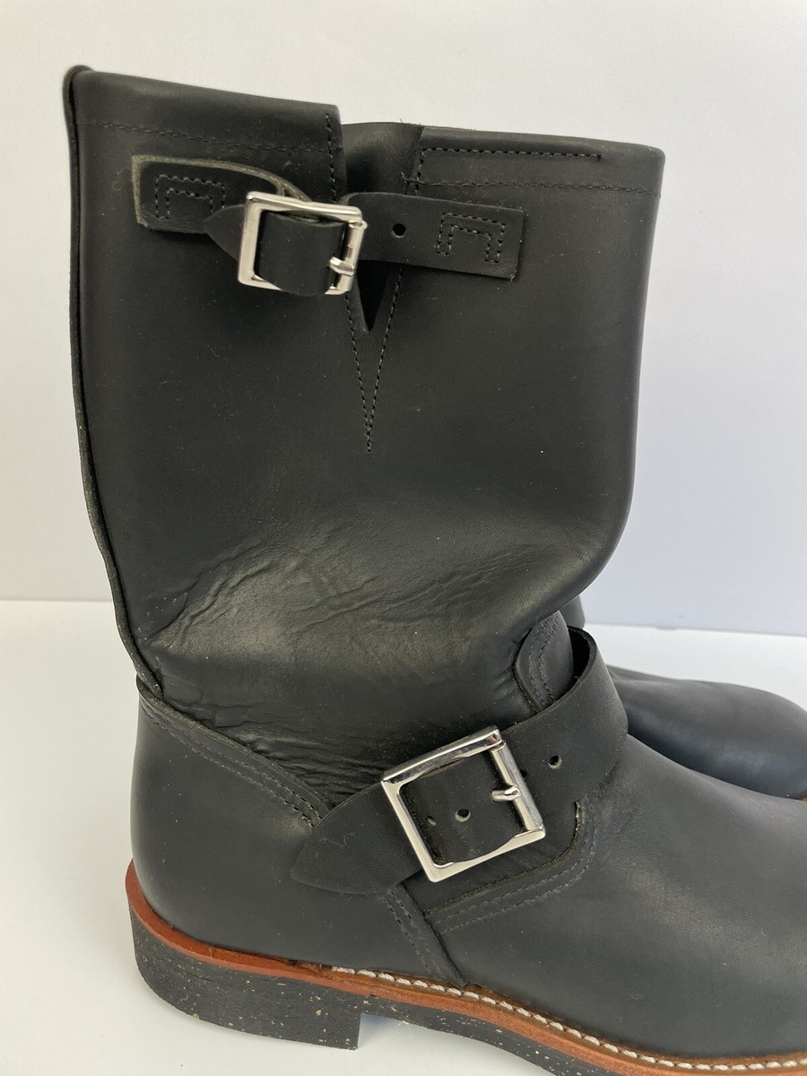 Red Wing Heritage 2990 11-Inch Engineer Black Leather Men's Boots