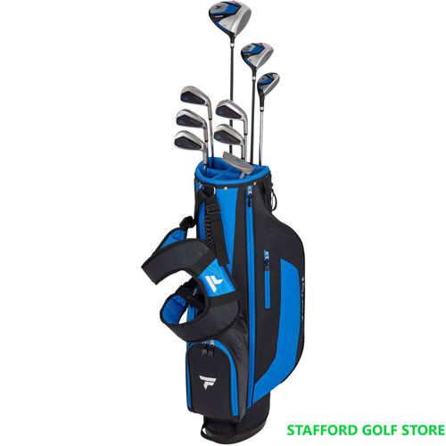 Top Flite 2024 XL Men' 13 Piece Complete Golf Club Set Senior Flex RH Black/Blue - Picture 2 of 16