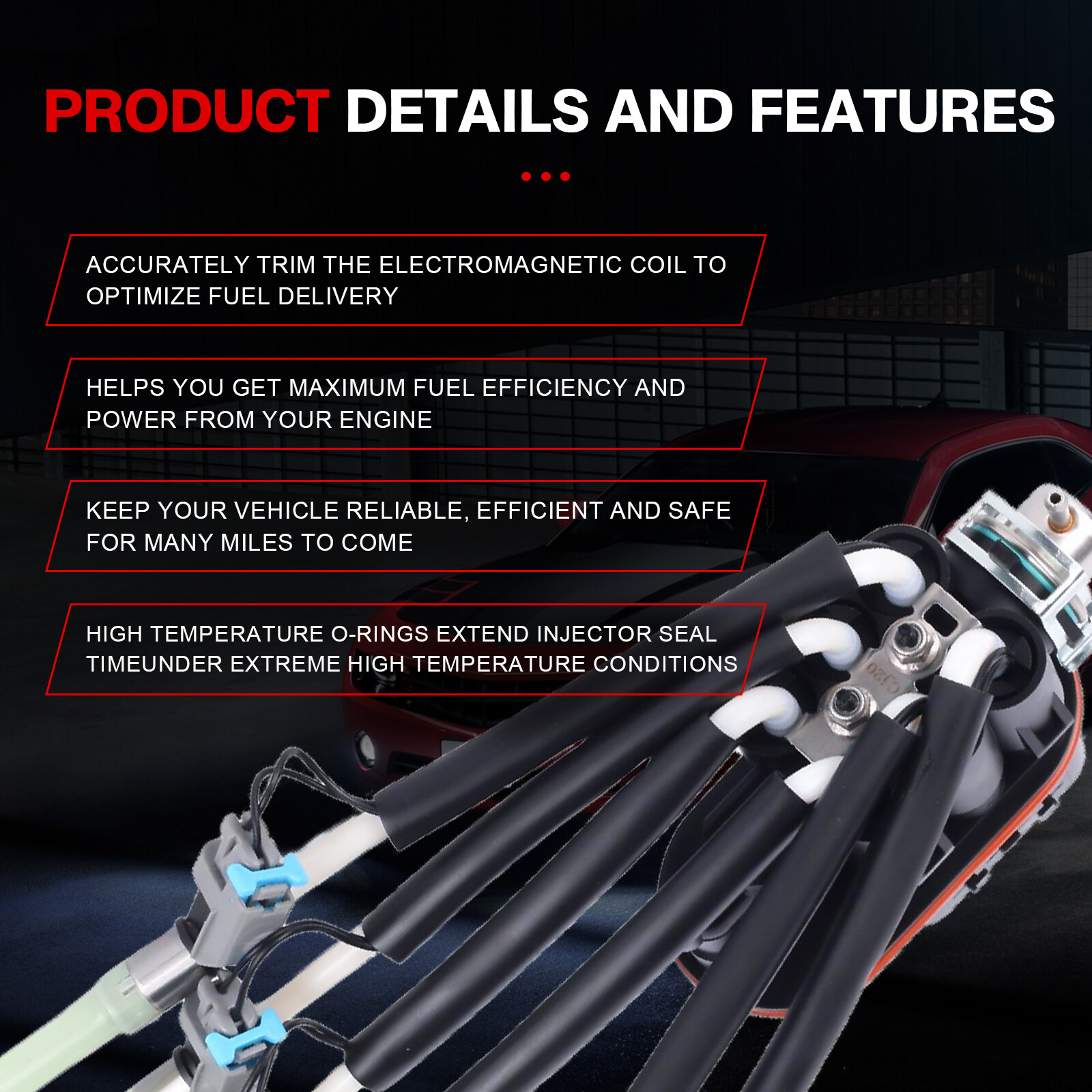 Spider Vortec Fuel Injector Assembly 4.3L For 1996-2002 GMC CHEVY TRUCKS FJ503