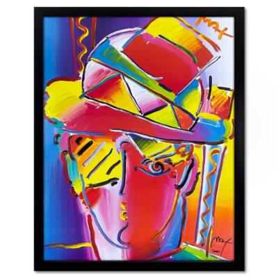 Peter Max ''Zero Prism'' Framed Hand Signed Offset Lithograph Art