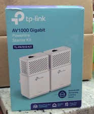 TP-LINK TL-PA7010 KIT Gigabit Powerline Starter Kit BRAND NEW IN OPEN BOX