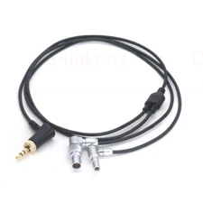 2 in 1 audio timecode cable, Zaxcom IFB erx 3.5 to 00B 5pin & ALEXA mini 0B 5pin