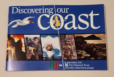 PG TIPS 1988 Discovering Our Coast Book For Tea Bag Card Collection New Unused