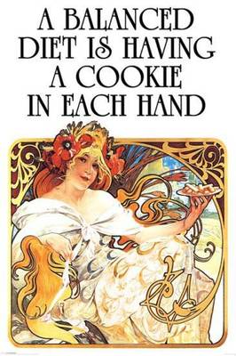 A Balanced Diet  Großes Poster 92x61 cm
