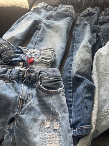 Lot Of 3 Shorts And 3 Boys Jeans Pants Size 5 And 6 Shorts And Pants - Stretch - Picture 3 of 3