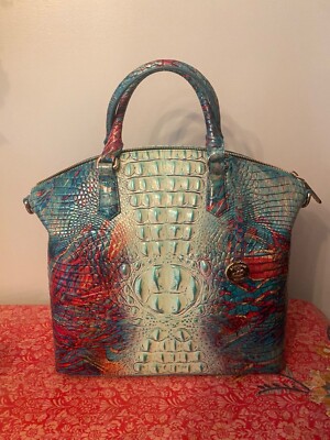 NWOT Brahmin Large Duxbury Satchel in Dream Ombré