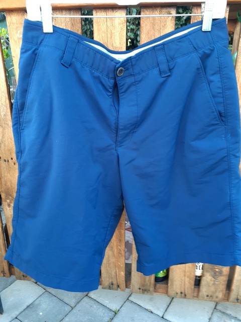 Under Armour Golf HeatGear Shorts Beige Loose Fit Size 34x10 for sale online | eBay