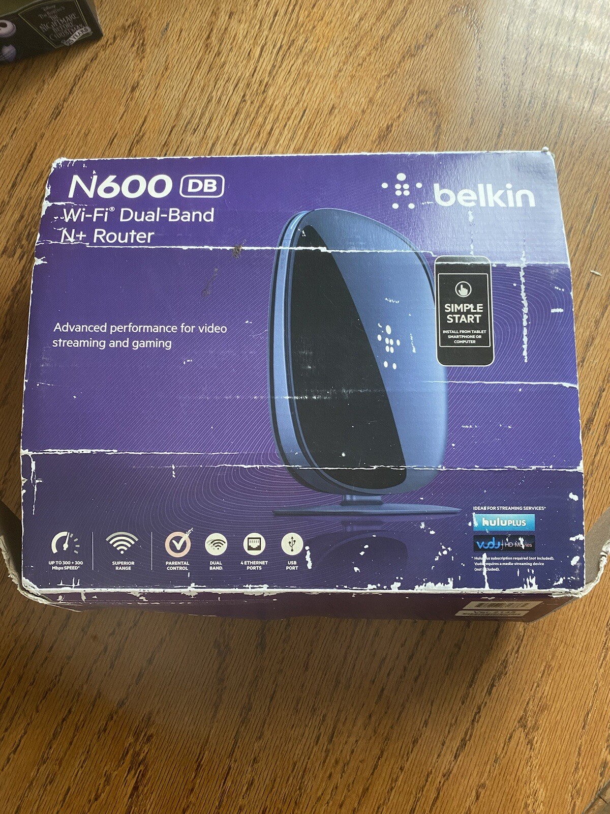 Belkin N600 300 Mbps 4-Port 10/100 Wireless N Router 722868817865| eBay