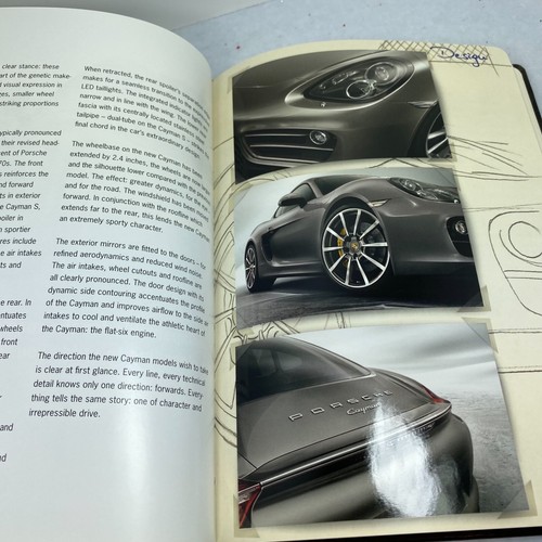 Porsche Cayman Engineers Diary Code of the Curve Moleskin Calendar UNUSED - Picture 10 of 11