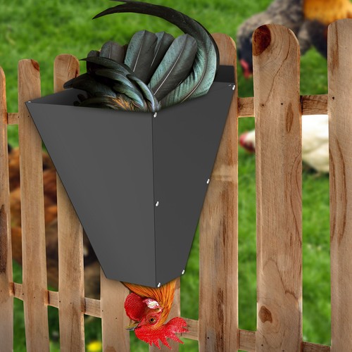 Chicken Cone Iron Poultry Restraining Cone Reusable Chicken Butchering jebbe - Picture 14 of 17
