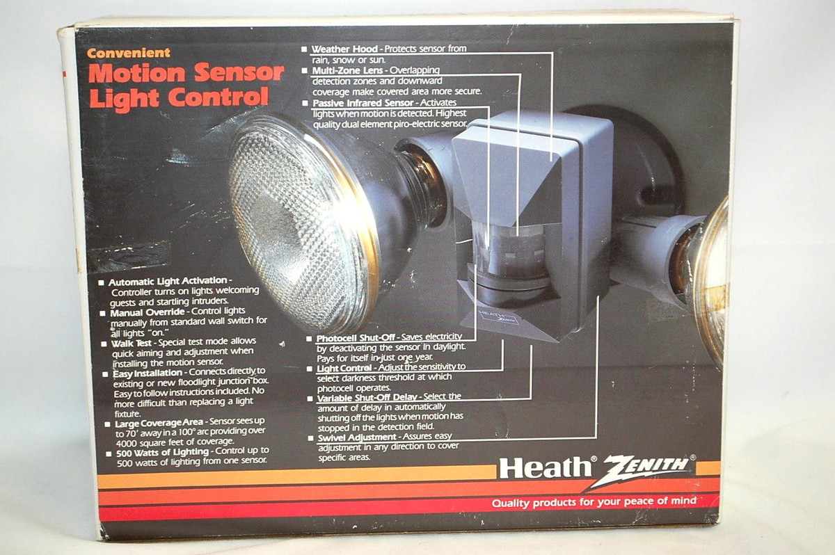 Motion Sensor Light Control Heath Zenith #SL-5410-A S8422 | eBay