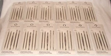 Lot of 12 Packs VIVASPA Stainless Steel Pore Extractors (5 Piece Sets)