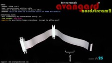 Avantgarde Sound   S25   25cm Eurorack Power Splitter Ribbon Cable   NordStream2