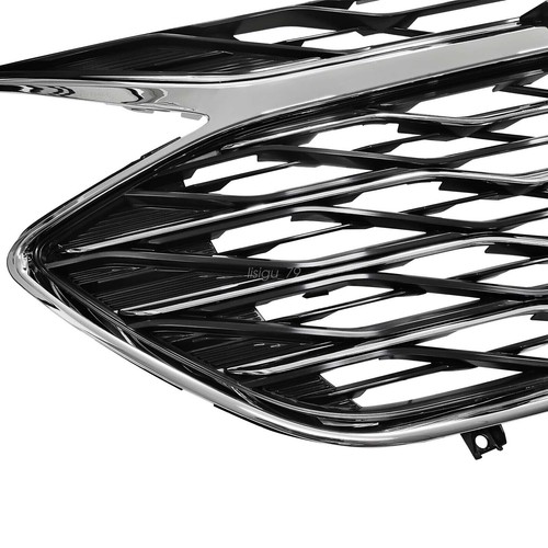 3PCS Chrome Front Grille Upper Lower Grill For Chevrolet Malibu 2019 2020-2023 - Picture 10 of 15