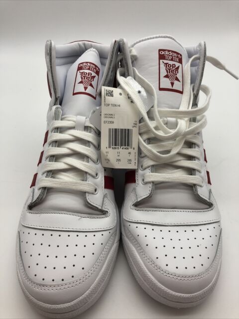 white and red top tens