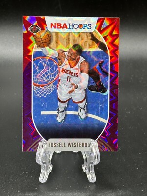 2020-21 Panini NBA Hoops - #60 Russell Westbrook Purple explosion 