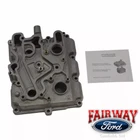 03 thru 07 Super Duty OEM Ford 6.0L Diesel Oil Cooler Top Housing 6C3Z-6881-A