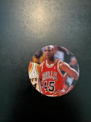 1995 Upper Deck Milk Cap Pog #51 Michael Jordan Chicago Bulls HOF