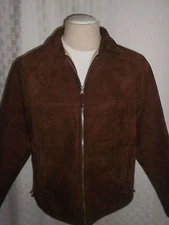 10,000 ft ABOVE SEA LEVEL FAUX SHEARLING JACKET MENS SIZE M VERY NICE VINTAGE